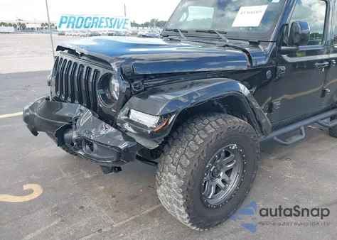 2021 Jeep Wrangler Unlimited High Altitude 4X4 z USA, uszkodzony, nr VIN 1C4HJXEMXMW815510